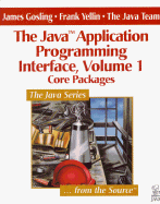 The JavaTM Application Programming Interface, Volume 1: Core Packages