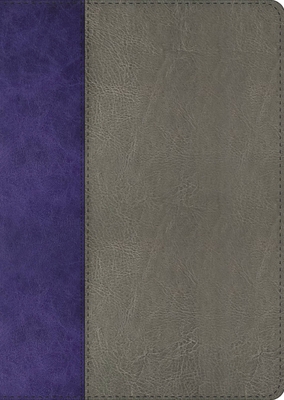 The Jeremiah Study Bible, Nkjv: Gray and Purple Leatherluxe Limited Edition: What It Says. What It Means. What It Means for You. - Jeremiah, David, Dr.