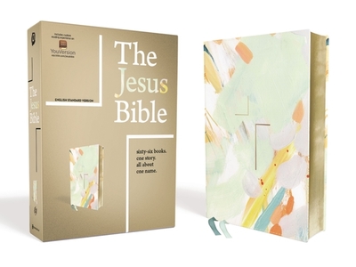 The Jesus Bible Artist Edition, ESV, Leathersoft, Multi-color/Teal - Passion Publishing (General editor)