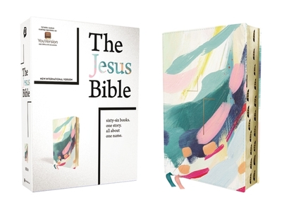 The Jesus Bible Artist Edition, Niv, Leathersoft, Multi-Color/Teal, Thumb Indexed, Comfort Print - Passion (Editor), and Giglio, Louie (Introduction by), and Zondervan
