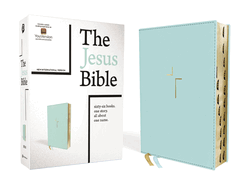 The Jesus Bible, NIV Edition, Leathersoft, Blue, Thumb Indexed, Comfort Print