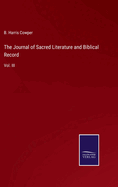 The Journal of Sacred Literature and Biblical Record: Vol. III