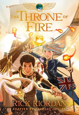 the throne of fire the graphic novel rick riordan