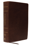 The King James Study Bible, Bonded Leather, Brown, Indexed, Full-Color Edition