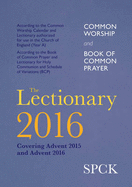 The Lectionary 2016: Common Worship and Book of Common Prayer