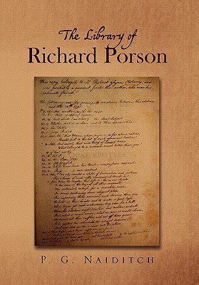 The Library of Richard Porson - Naiditch, P G