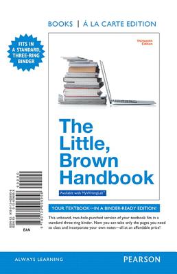 The Little, Brown Handbook, Books a la Carte Edition - Fowler, H Ramsey, and Aaron, Jane E