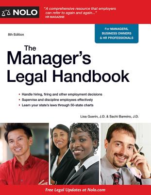 The Manager's Legal Handbook - Guerin, Lisa, and Barreiro, Sachi