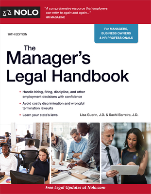The Manager's Legal Handbook - Guerin, Lisa, and Barreiro, Sachi
