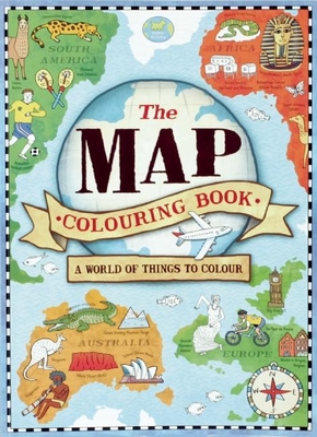 The Map Coloring Book - Hughes, Natalie (Illustrator)