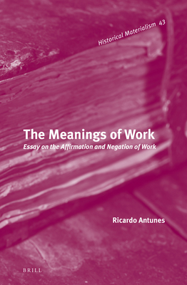 The Meanings of Work: Essay on the Affirmation and Negation of Work - Antunes, Ricardo