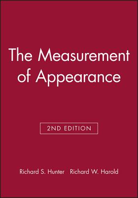 The Measurement of Appearance - Hunter, Richard S, and Harold, Richard W
