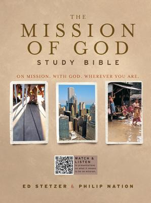 The Mission Of God Study Bible, Brown Simulated Leather - Stetzer, Ed