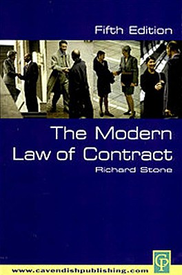 The Modern Law of Contract 5/E - Stone, Richard