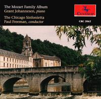 The Mozart Family Album - Grant Johannesen (piano); Paul Freeman (conductor)