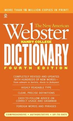 The New American Webster Handy College Dictionary: Fourth Edition - Morehead, Philip D