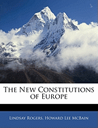 The New Constitutions of Europe