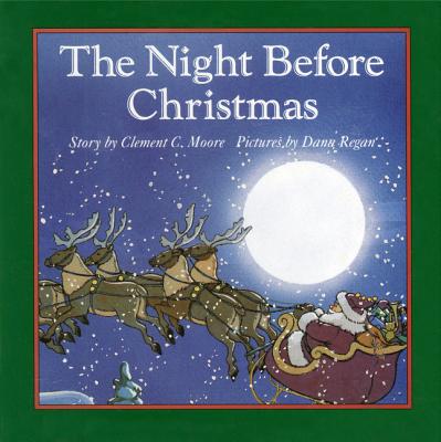 The Night Before Christmas Board Book: A Christmas Holiday Book for Kids - Moore, Clement C