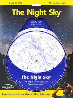 The Night Sky 40 -50 (Large) Star Finder - Chandler, David S