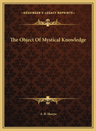 The Object of Mystical Knowledge