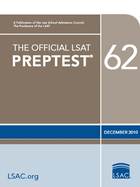 The Official LSAT Preptest 62: Dec. 2010 LSAT