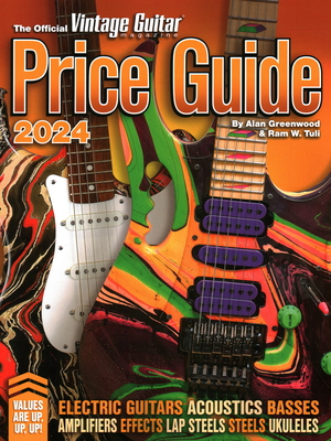 The Official Vintage Guitar Magazine Price Guide 2024 - Greenwood, Alan