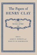 The Papers of Henry Clay: Secretary of State 1826 Volume 5