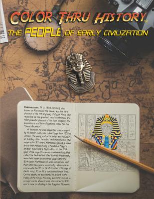 The People of Early Civilization - Learn & Color Books, and Thomas, Faithe F (Designer)