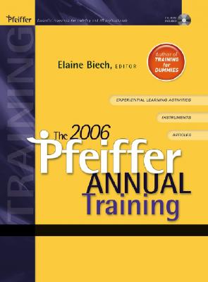 The Pfeiffer Annual Training - Biech, Elaine (Editor)