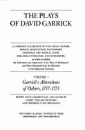 The Plays of David Garrick, Volume 7: Garrick's Own Plays, 1757 - 1773