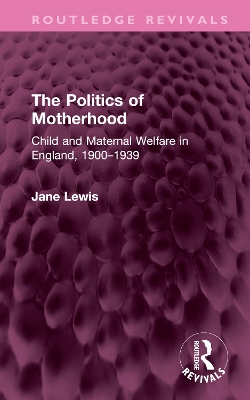 The Politics of Motherhood: Child and Maternal Welfare in England, 1900-1939 - Lewis, Jane