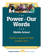 The Power of Our Words: Middle School