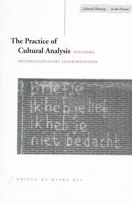 The Practice of Cultural Analysis: Exposing Interdisciplinary Interpretation - Bal, Mieke (Editor)