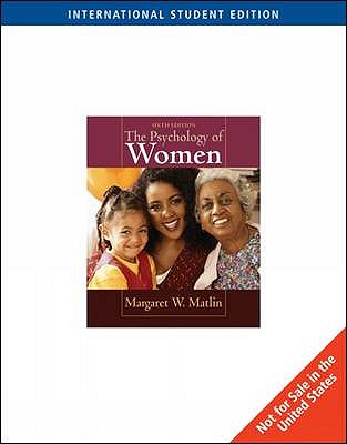 The Psychology of Women - Matlin, Margaret