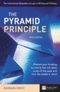 The Pyramid Principle: Present Your Thinking So Clearly That the Ideas Jump Off the Page and into the Reader's Mind