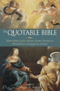 The Quotable Bible - Manser, Martin H (Compiled by)