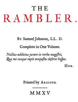 The Rambler - Johnson, Samuel