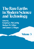 The Rare Earths in Modern Science and Technology: Volume 3
