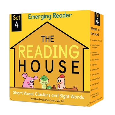 The Reading House Set 4: Short Vowel Clusters and Sight Words - The Reading House, and Conn, Marla (Contributions by)