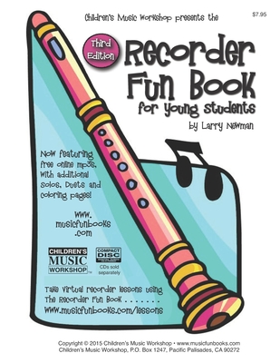 The Recorder Fun Book: for Young Students - Newman, Larry E