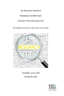 The Researcher Handbook, Evaluating a Scientific Paper: Deductive Theoretical Approach