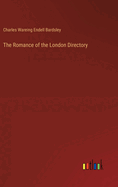 The Romance of the London Directory