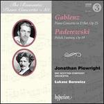 The Romantic Piano Concerto, Vol. 83: Gablenz; Paderewski