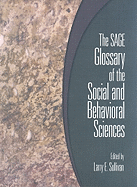 The Sage Glossary of the Social and Behavioral Sciences
