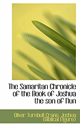The Samaritan Chronicle of the Book of Joshua the Son of Nun