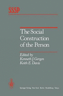 The Social Construction of the Person