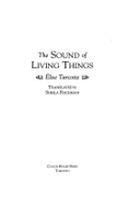 The Sound of Living Things - Turcotte, Elise, and Fischman, Sheila (Translated by)