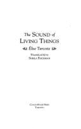 The Sound of Living Things - Turcotte, Elise, and Fischman, Sheila, PH D (Translated by)