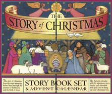 The Story of Christmas: Book Set with Advent Calander - Packard, Mary (Retold by)