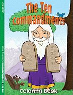 The Ten Commandments Coloring Book 6pk